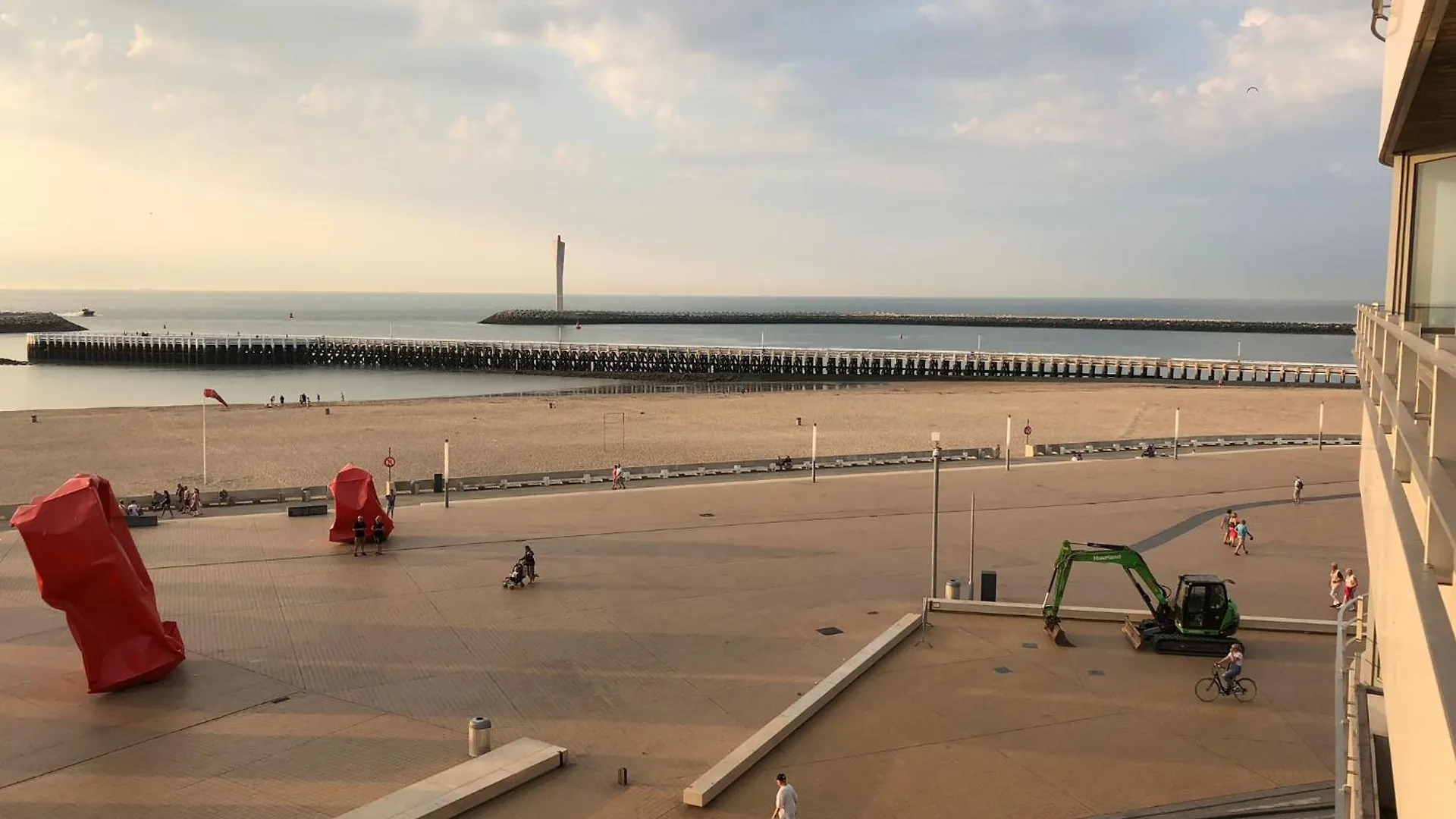 Apartment Aan Het Strand En Dijk - Topgebouw Ostend